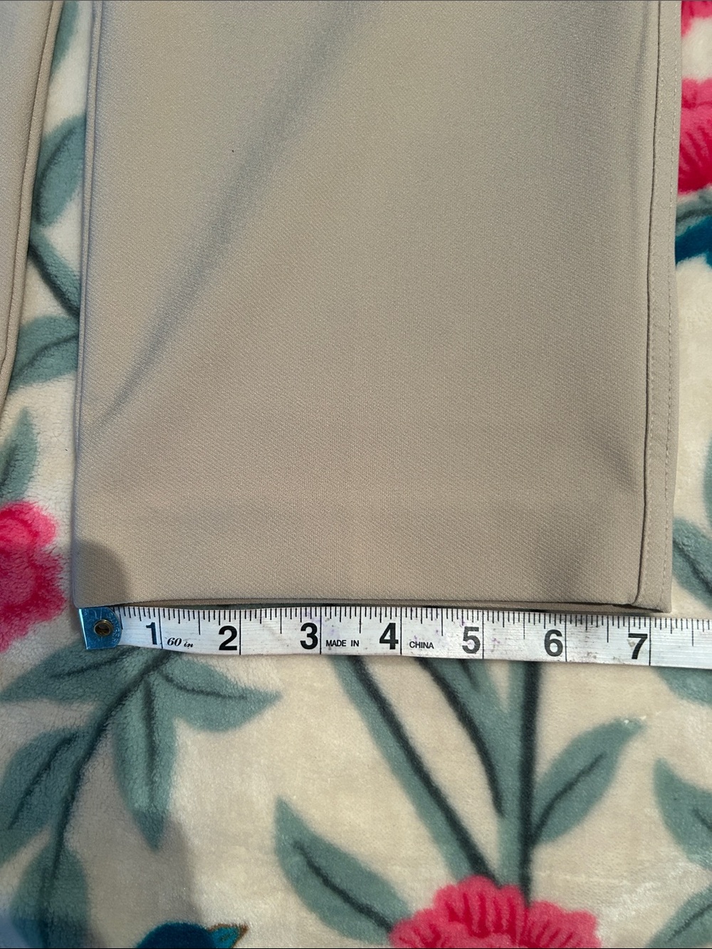 Van Heusen and Rachel Zoe Women's Peach and Tan Trousers - Picture 10 of 10